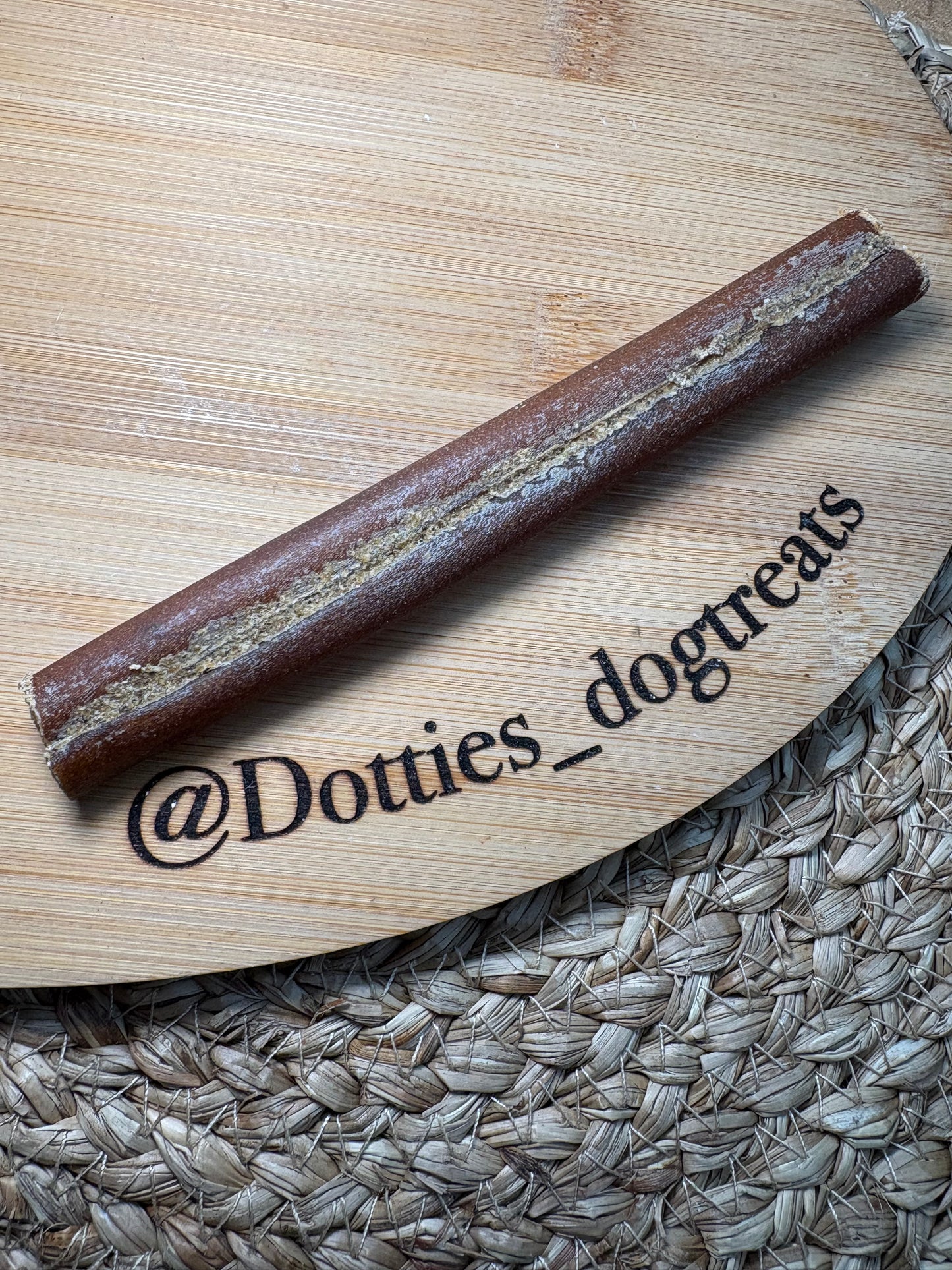 Pizzle dipped collagen cigar