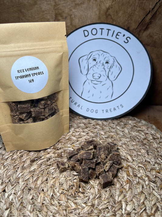 100% Venison training treats